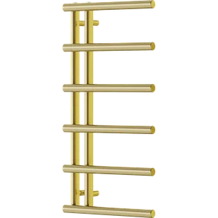 Mexen Jukon grzejnik łazienkowy dekoracyjny 988 x 500 mm, 246 W, złoty - W116-0988-500-00-50 - Grzejniki łazienkowe - miniaturka - grafika 1