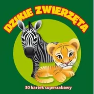 Książki edukacyjne - Dzikie zwierzęta, 30 kartek superzabawy - MD Monika Duda - miniaturka - grafika 1