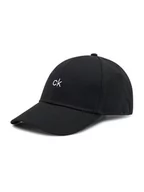 Czapki męskie - Calvin Klein Jeans Czapka z daszkiem Ck Center Cap K50K506087 Czarny - miniaturka - grafika 1