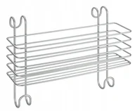 Wieszaki łazienkowe - Metaltex 403801039 koszyk Radius do zawieszenia na kaloryfer łazienkowy, polyt mężczyzn 403801 - miniaturka - grafika 1