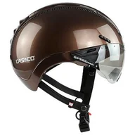 Kaski rowerowe - Kask rowerowy CASCO ROADster plus braun metalic M + szyba sunset - miniaturka - grafika 1