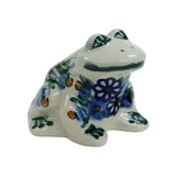 Figurki dekoracyjne - Ceramiczna żabka Ceramika Bolesławiec - miniaturka - grafika 1