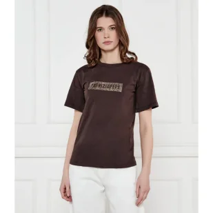 Patrizia Pepe T-shirt Regular Fit - Koszulki i topy damskie - miniaturka - grafika 1