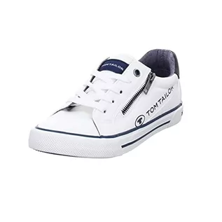Buty dla chłopców - TOM TAILOR 3272901 sneakersy chłopięce, biały - biały - 34 EU - grafika 1