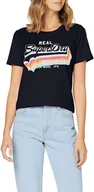 Koszulki i topy damskie - Koszulka damska Superdry VL t-shirt bawełna-S - miniaturka - grafika 1