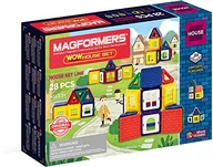 Klocki - Magformers 28-częściowy zestaw magnetyczny "Wow House" - 3+ - miniaturka - grafika 1