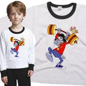 Piżamy dla dziewczynek - Piżama dziecięca Wilk I Zając 86/92 - VoloDonum - miniaturka - grafika 1