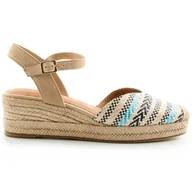 Sandały damskie - Sandały damskie Tamaris 1-29606-26 espadryle-40 - miniaturka - grafika 1