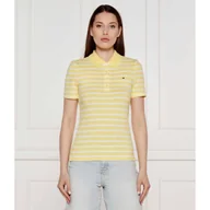 Koszulki i topy damskie - Tommy Hilfiger Polo 1985 Slim Fit pique - miniaturka - grafika 1