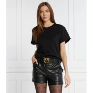 Koszulki i topy damskie - Pinko T-shirt | Regular Fit - miniaturka - grafika 1
