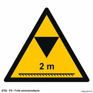 Tablice BHP - SIGNPROJECT GE026 - Uwaga 350x350 - miniaturka - grafika 1