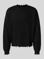 Bluzy męskie - Bluza z prążkowanymi wykończeniami model ‘Ilari’ - miniaturka - grafika 1