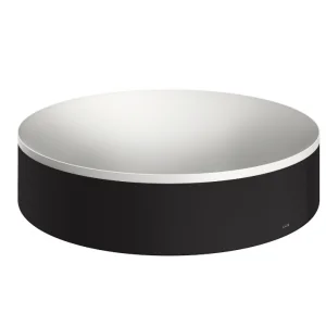 AXOR 42001670 AXOR Suite Basins & Bathtub Umywalka nablatowa 400 bez otworu na baterię i przelewu Czarny Matowy - Umywalki - miniaturka - grafika 1