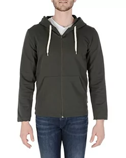 19V69 ITALIA Męska bluza z kapturem Thomas Dark Green, ciemnozielona, XXXL (opakowanie 9 sztuk), ciemnozielony, 3XL - Bluzy męskie - miniaturka - grafika 1