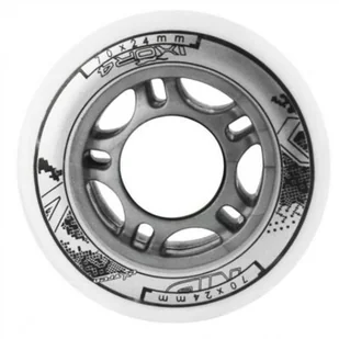 Nils Zestaw kółek Extreme PU 70x24 82A 4szt + ABEC-7 8 szt białe 16-32-008 - Akcesoria do skatingu - miniaturka - grafika 1