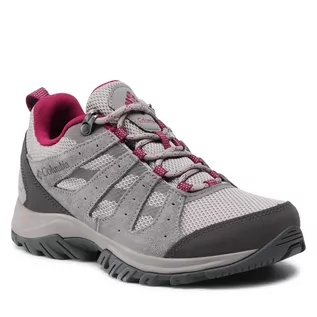 Buty trekkingowe damskie - Columbia Trekkingi Redmond III Waterproof BL0169 Ti Titanium/Red Onion 029 - grafika 1