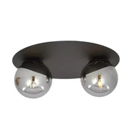 Lampy sufitowe - Emibig Solar lampa sufitowa 2-punktowa czarna/grafitowa 1128/2 1128/2 - miniaturka - grafika 1