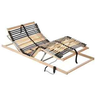 vidaXL Lumarko Elektryczny stelaż do łóżka z 42 listwami, 7 stref, 100x200 cm 321829 - Stelaże pod materac - miniaturka - grafika 11