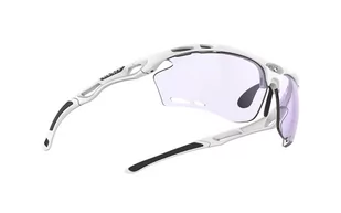 RUDY PROJECT Okulary sportowe z fotochromem PROPULSE white gloss ImpactX laser purple - Okulary sportowe - miniaturka - grafika 3