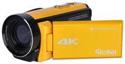 Kamery cyfrowe - Kamera wideo Rollei Movieline UHD 5m Waterproof Czarna/Żółta - miniaturka - grafika 1