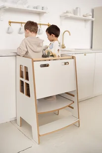 Kitchen Helper DOUBLE SAFE - Pomocnik Kuchenny DLA RODZEŃSTWA - Krzesełka do karmienia - miniaturka - grafika 1