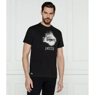 Koszulki męskie - Lacoste T-shirt Ultra Dry Graphic Regular Fit - miniaturka - grafika 1