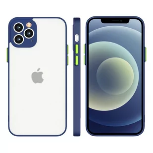 Hurtel Milky Case silikonowe elastyczne półprzezroczyste etui do Samsung Galaxy A12 niebieski - Etui i futerały do telefonów - miniaturka - grafika 1