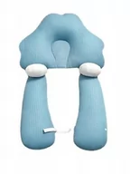 Śpiworki dla dzieci - Poduszka Dla Dziecka Niemowląt Regulowana Niebieska - miniaturka - grafika 1