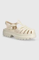 Sandały damskie - Melissa sandały POSSESSION PLATFORM II AD damskie kolor beżowy na platformie M 35818 AX283 - miniaturka - grafika 1