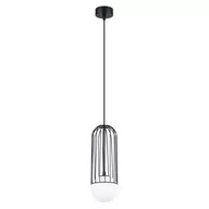 Lampy sufitowe - Lampa wisząca BRINA 1 czarna SOLLUX LIGHTING - miniaturka - grafika 1