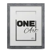 Ramki na zdjęcia - Ramka na zdjęcia Hekla 30x40 MDF dyplom beton 1szt. - miniaturka - grafika 1