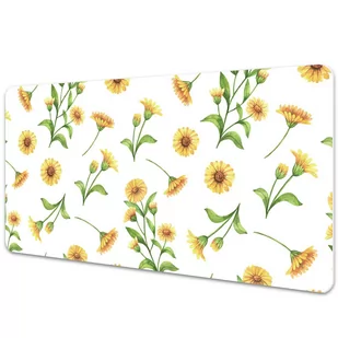 Ochronna podkładka na biurko Słoneczniki 90x45 cm - Podkładki na biurko - miniaturka - grafika 1