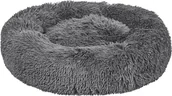 Legowiska dla kotów - Beliani Legowisko 60 x 60 cm ciemnoszare KULU - miniaturka - grafika 1
