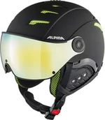 Kaski narciarskie - Alpina JUMP 2.0 HM kask narciarski, unisex, dla dorosłych, kolor czarny i limonkowy mat, 52-54 A9211131 - miniaturka - grafika 1