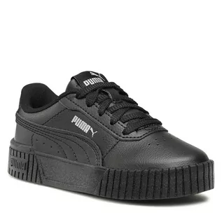 Buty dla dziewczynek - Sneakersy Puma Carina 2.0 PS 386186 10 Puma Black-Puma Silver - grafika 1