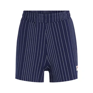 Damskie Spodenki FILA TEBRA FAW0425-53095 – Niebieski - Spodenki damskie - miniaturka - grafika 1