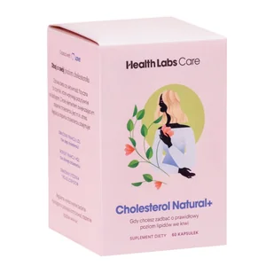 Health Labs, Cholesterol Natural+, 60 kaps. - Witaminy i minerały - miniaturka - grafika 1
