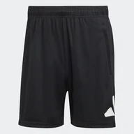 Spodenki męskie - Męskie Spodenki ADIDAS TR-ES LOGO SHO IB8121 – Czarny - miniaturka - grafika 1