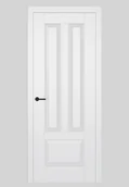 Drzwi wewnętrzne - Dre Drzwi Wewnętrzne Bezprzylgowe Pełne Hampton 4 Biały Mat - miniaturka - grafika 1