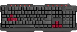 SPEEDLINK Ferus klawiatura Gaming USB Czarny SL-670000-BK-NC SL-670000-BK-NC - Klawiatury - miniaturka - grafika 1