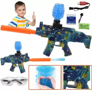 MINI AK47 KARABIN PISTOLET AUTOMAT NA KULKI ŻELOWE - Zabawki militarne - miniaturka - grafika 1