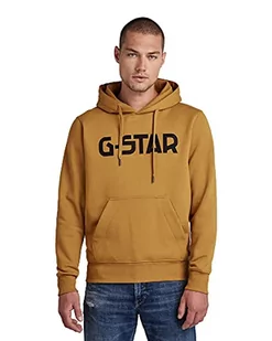 G-STAR RAW Męska bluza z kapturem, zielony (Toasted A971-c623), S - Bluzy męskie - miniaturka - grafika 1