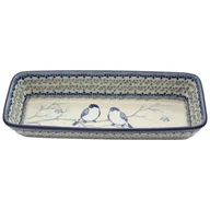 Formy do ciast - FOREMKA Forma do ciasta Naczynie do zapiekania 31 cm - Ceramika Artystyczna Bolesławiec - miniaturka - grafika 1