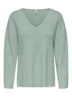 Swetry damskie - ONLY Sweter w kolorze miętowym - miniaturka - grafika 1