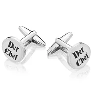 Spinki do mankietów i krawatów - Spinki do mankietów dla szefa X2 Der Chef - miniaturka - grafika 1