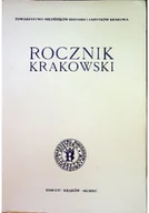 Felietony i reportaże - Rocznik Krakowski Tom LVI - miniaturka - grafika 1