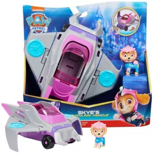 Psi Patrol Aqua Pups Zestaw Pojazd Płaszczka Figurka Skye Spin Master - Samochody i pojazdy dla dzieci - miniaturka - grafika 1