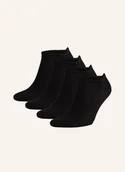 Skarpetki damskie - Tommy Hilfiger Skarpety Do Obuwia Sportowego W 4-Paku schwarz - miniaturka - grafika 1