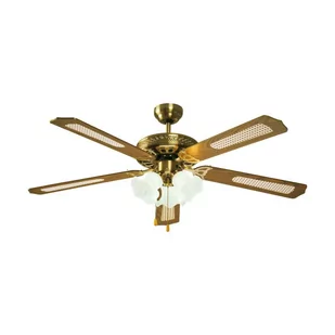 Lampowentylator Reunion złoty E27 Inspire 3276007345582 - Wentylatory sufitowe - miniaturka - grafika 1