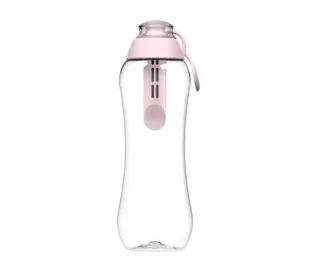 Dafi Soft DODA 0,5l Baby Pink z Filtrem Węglowym - Butelki filtrujące - miniaturka - grafika 1